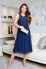 Sleeveless Midi Lace Dress by Double Second sold by Goddiva