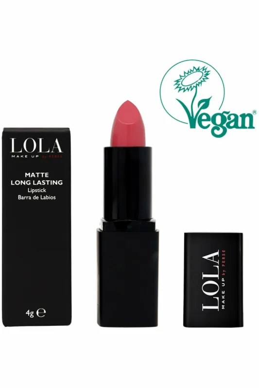 Matte Long Lasting Lipstick - Pink lady by Lola Make up sold by Goddiva