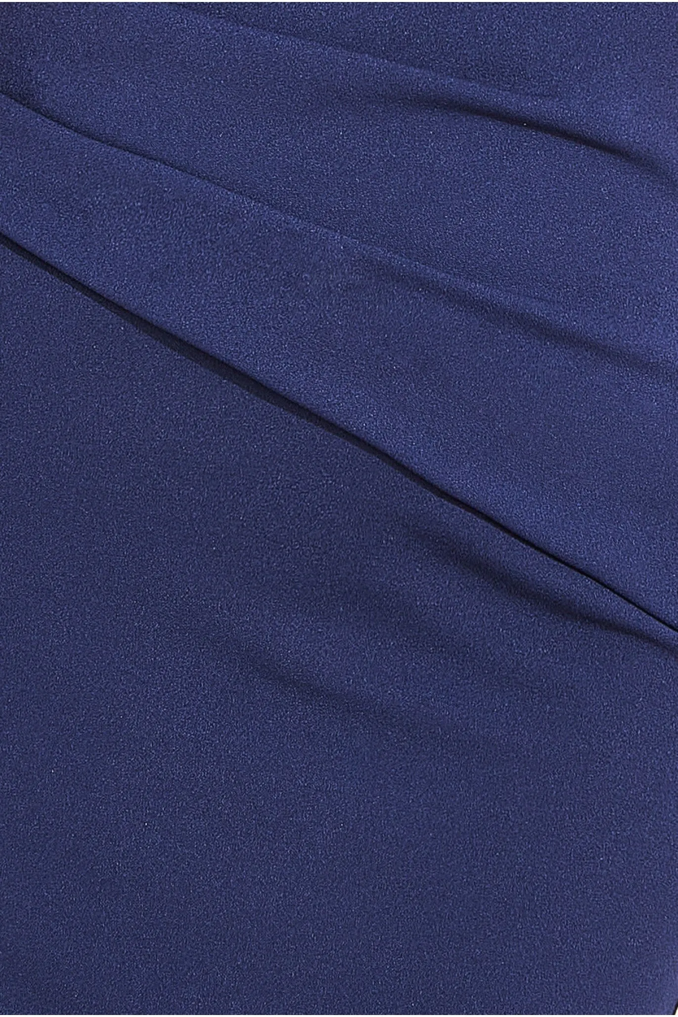 Bardot Pleated Maxi Dress - Navy Blue by Goddiva sold by Goddiva product image thumbnail 4