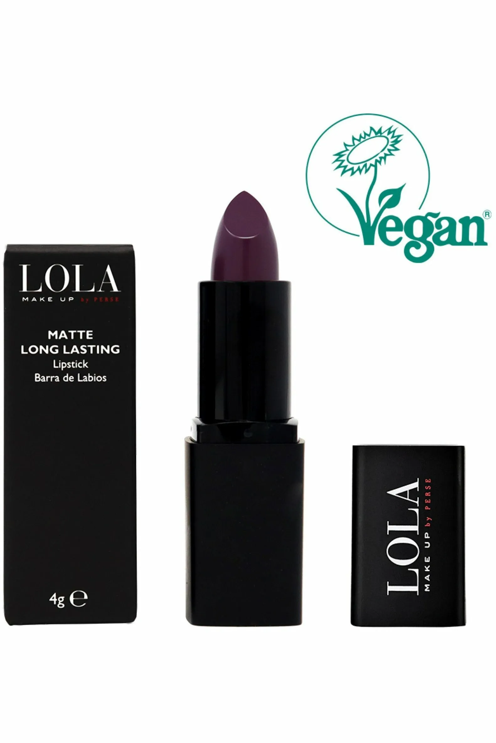 Matte Long Lasting Lipstick - Purple Rock by Lola Make up sold by Goddiva product image thumbnail 3