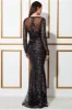 Goddiva Spread On Sequin Maxi Dress With Belt - Black sold by Goddiva