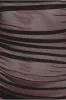 Naked Ruched Bodycon Midi Dress - Black by Goddiva sold by Goddiva