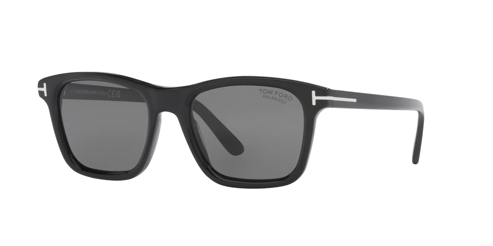 Tom Ford Man Sunglass FT1179 - Frame color: Black Shiny, Lens color: Grey Polarized made by Tom Ford