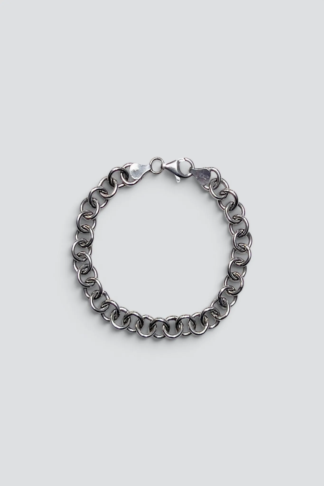 Sterling Silver Circle Link Bracelet sold by Assembly New York