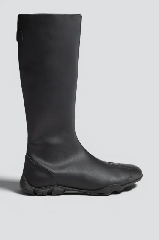 Black Beyond Leather Abundance Boot made by ROMBAUT