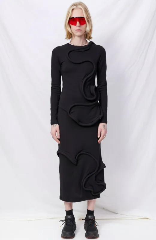 Black Swirly Skirt made by MELITTA BAUMEISTER