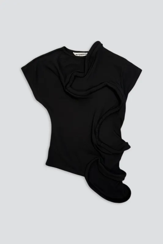 Black Swirly Top made by MELITTA BAUMEISTER