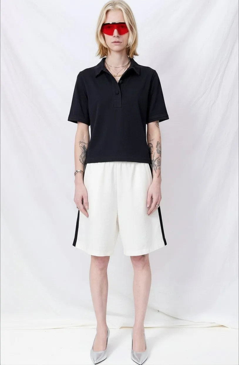 Black Polo Shirt sold by Assembly New York product image thumbnail 2