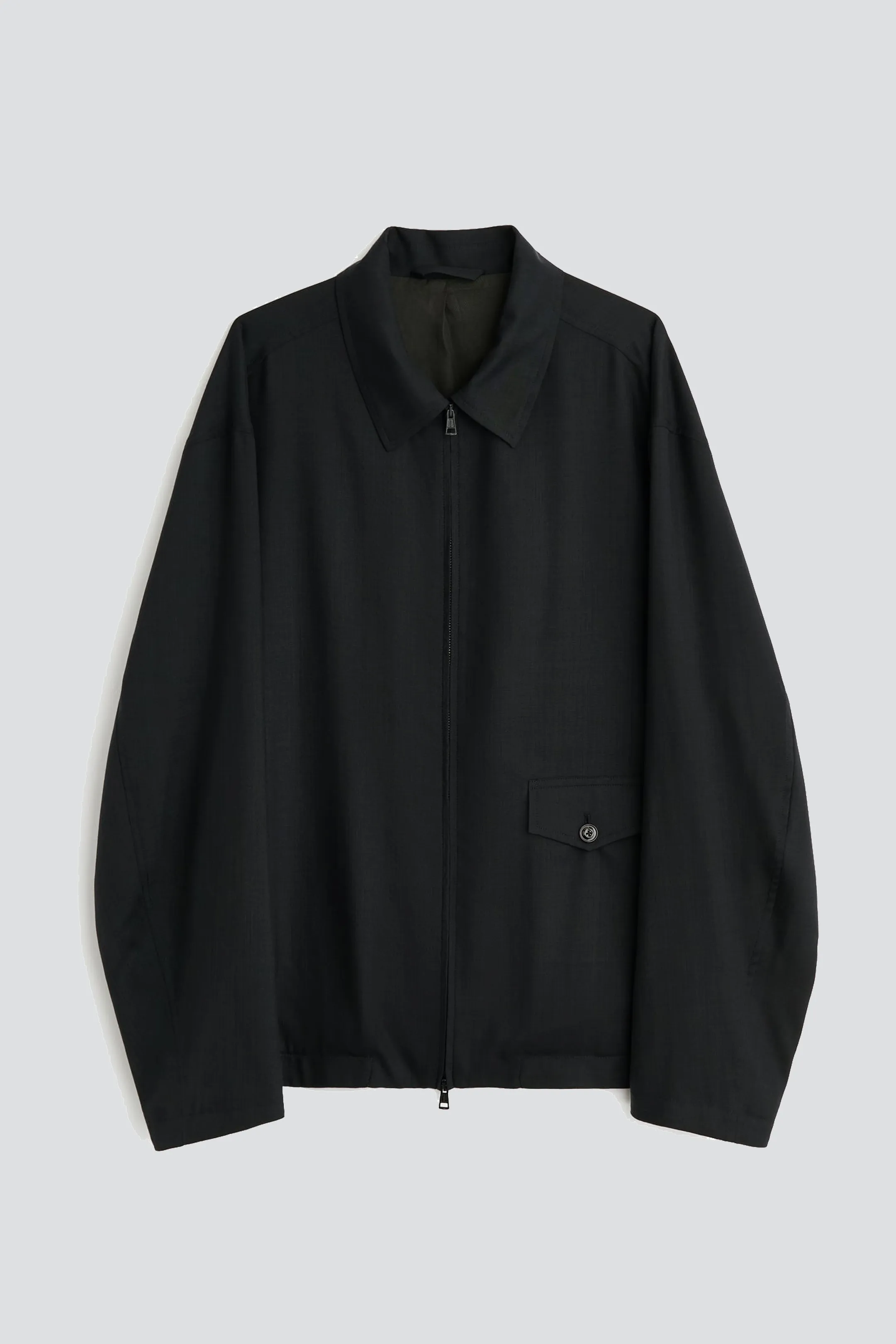 Black Evolved Jacket sold by Assembly New York