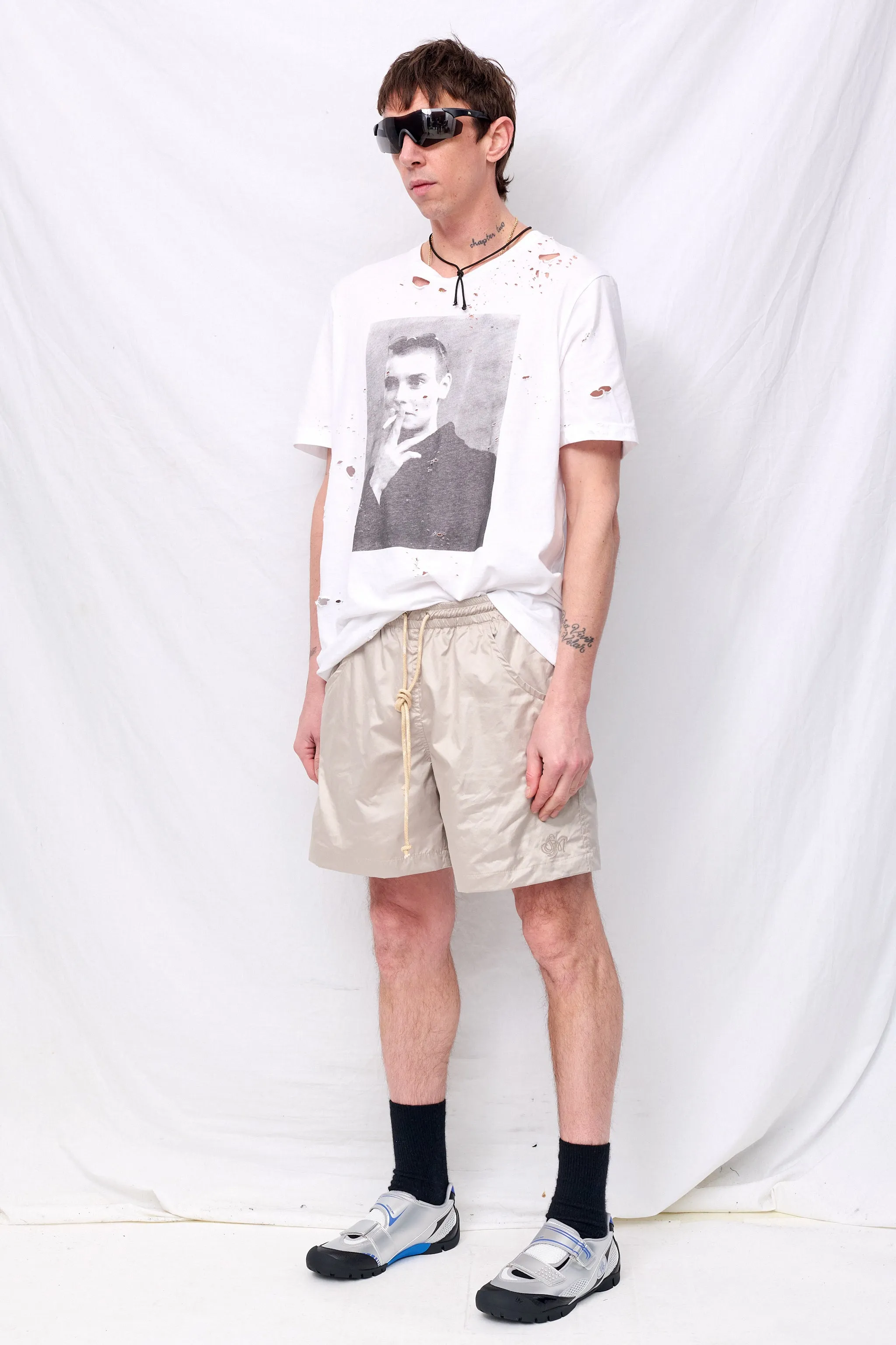 Silver Ecru Swim Shorts sold by Assembly New York product image thumbnail 3