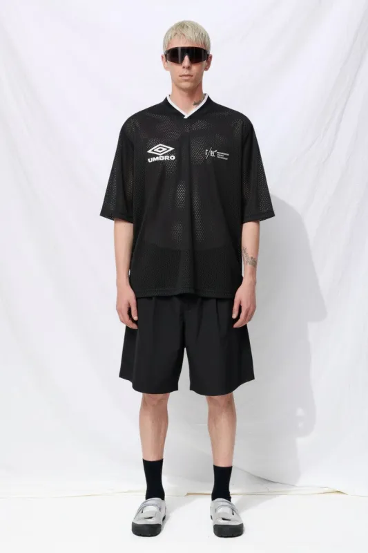 Black Umbro Utopian FC Game Shirt made by Assembly New York