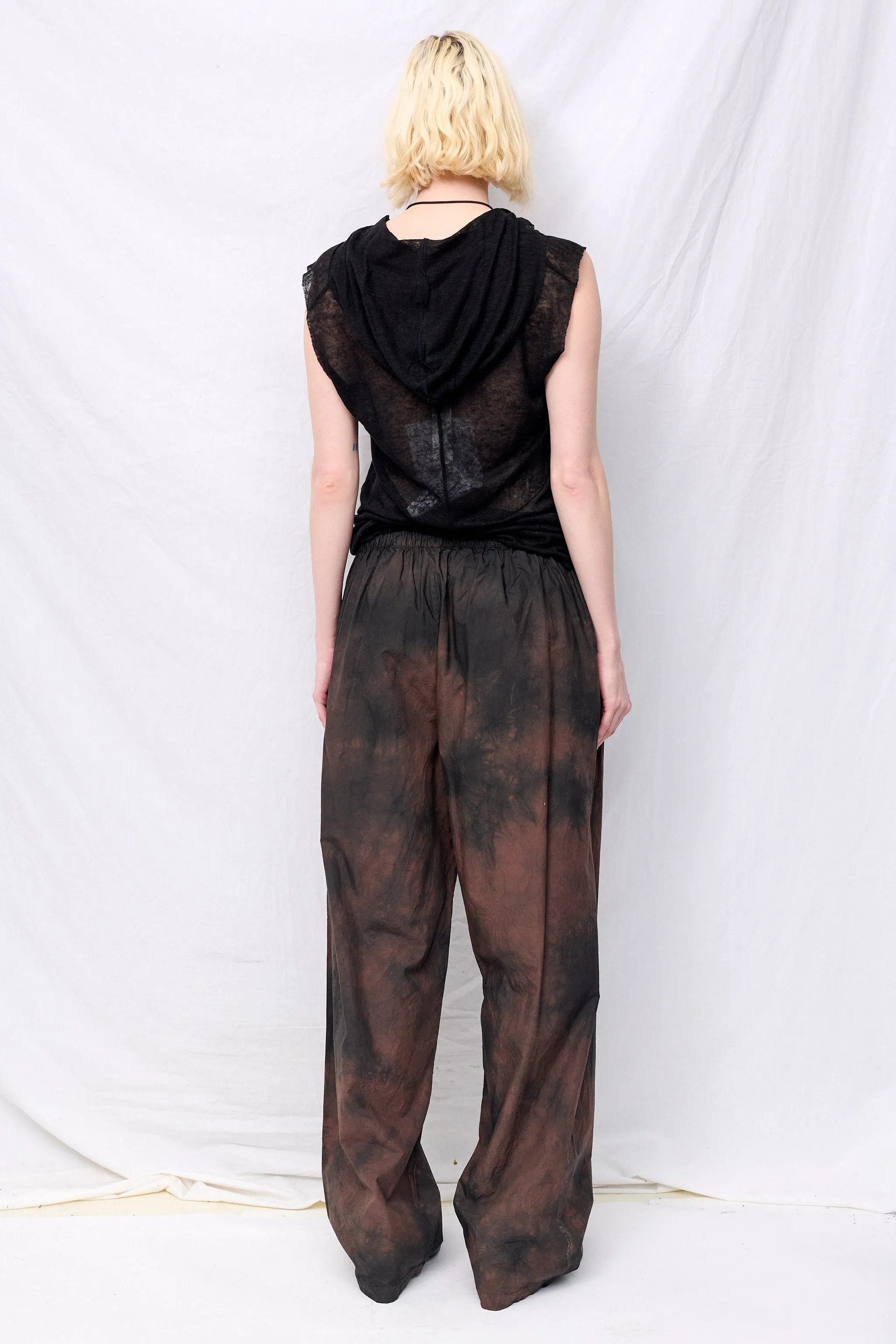 No.287 Brown/Black Poplin Flap Pocket Trousers sold by Assembly New York product image thumbnail 5