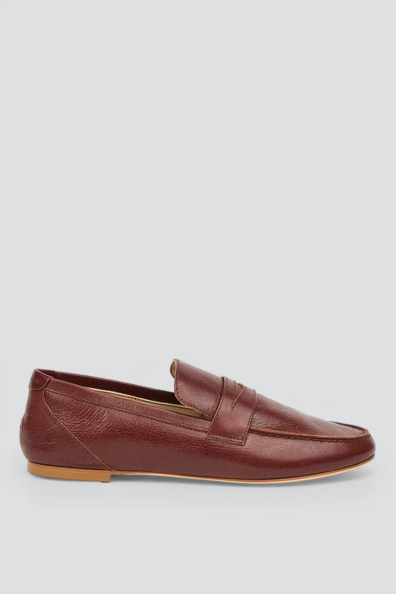 Burgundy Penny Loafer sold by Assembly New York