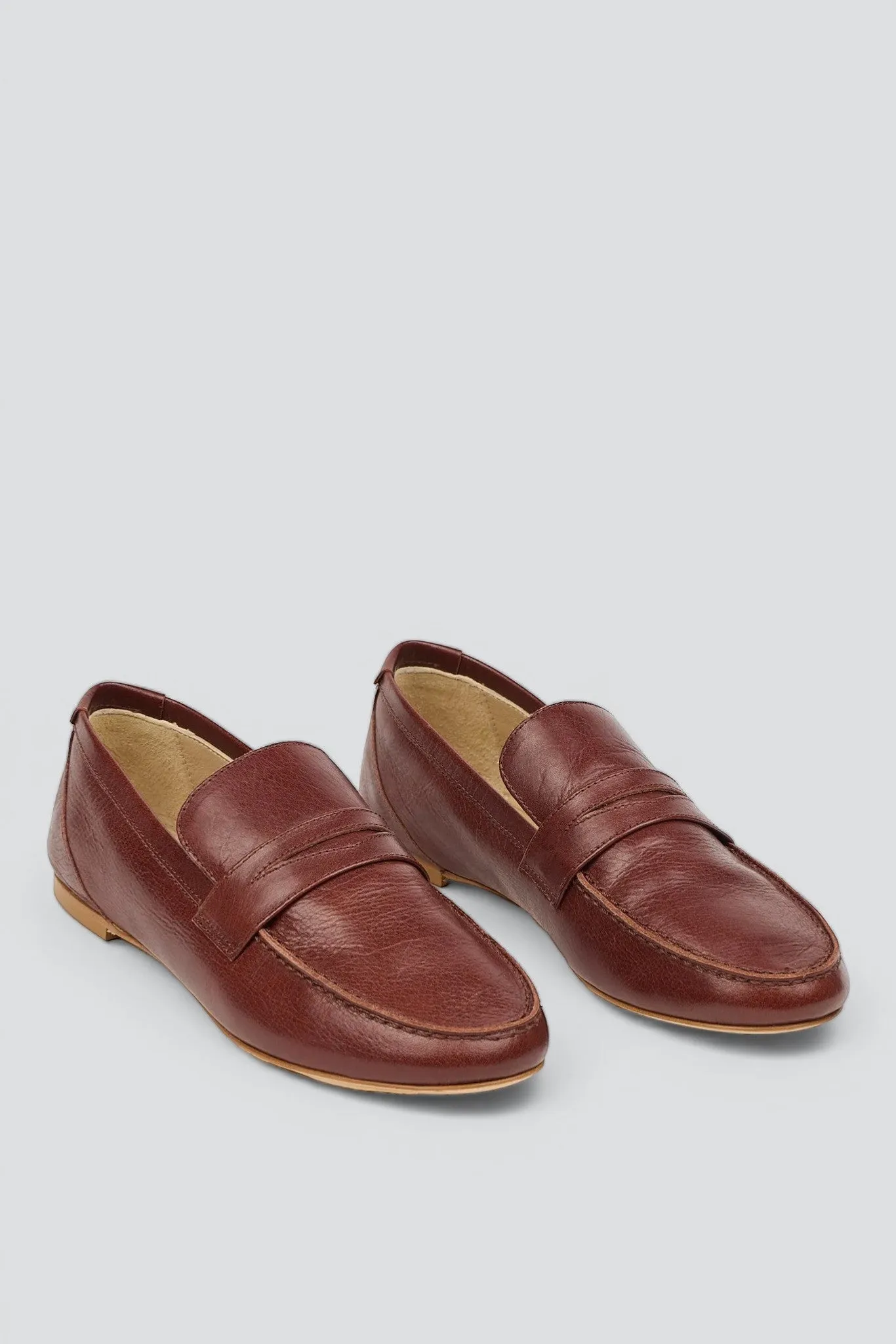 Burgundy Penny Loafer sold by Assembly New York product image thumbnail 3