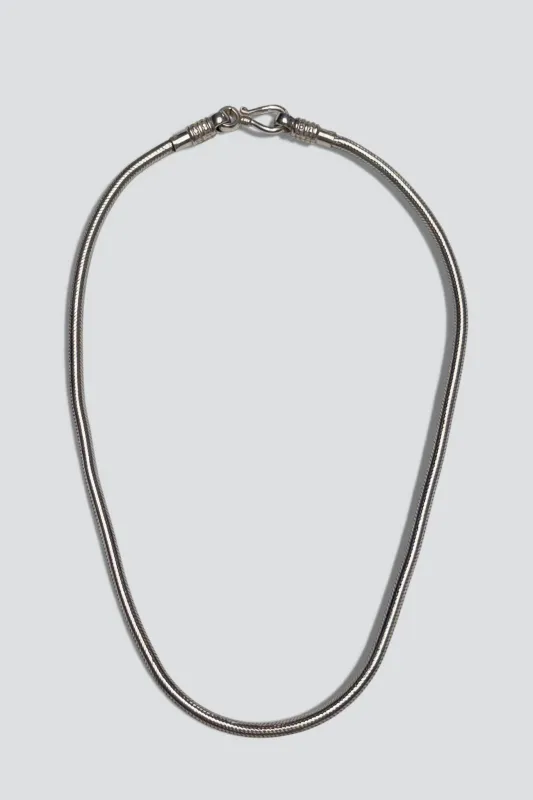 Sterling Silver Snake Chain Necklace made by Vintage