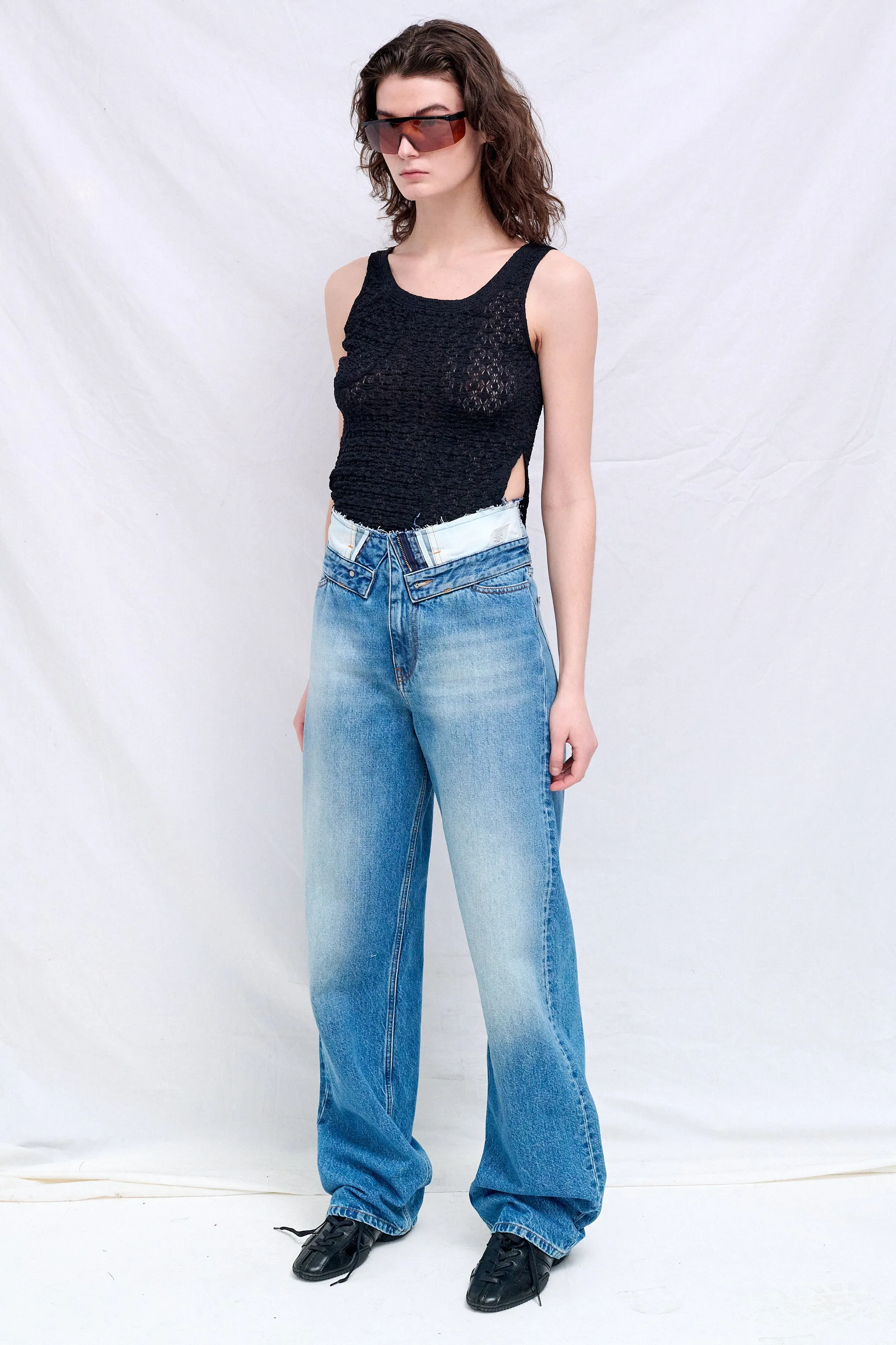 Light Blue Pants 5 Pocket sold by Assembly New York product image thumbnail 4