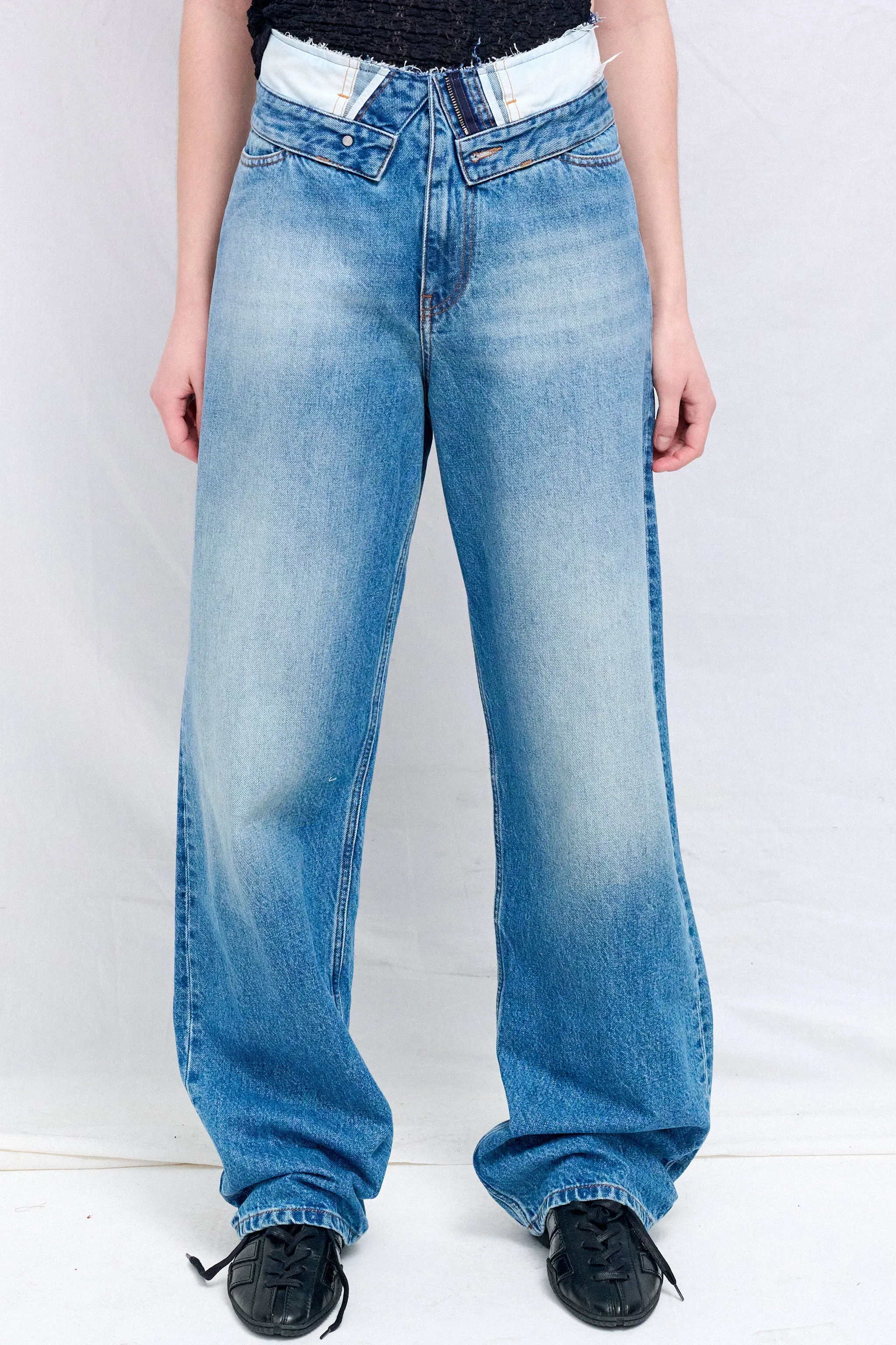 Light Blue Pants 5 Pocket sold by Assembly New York