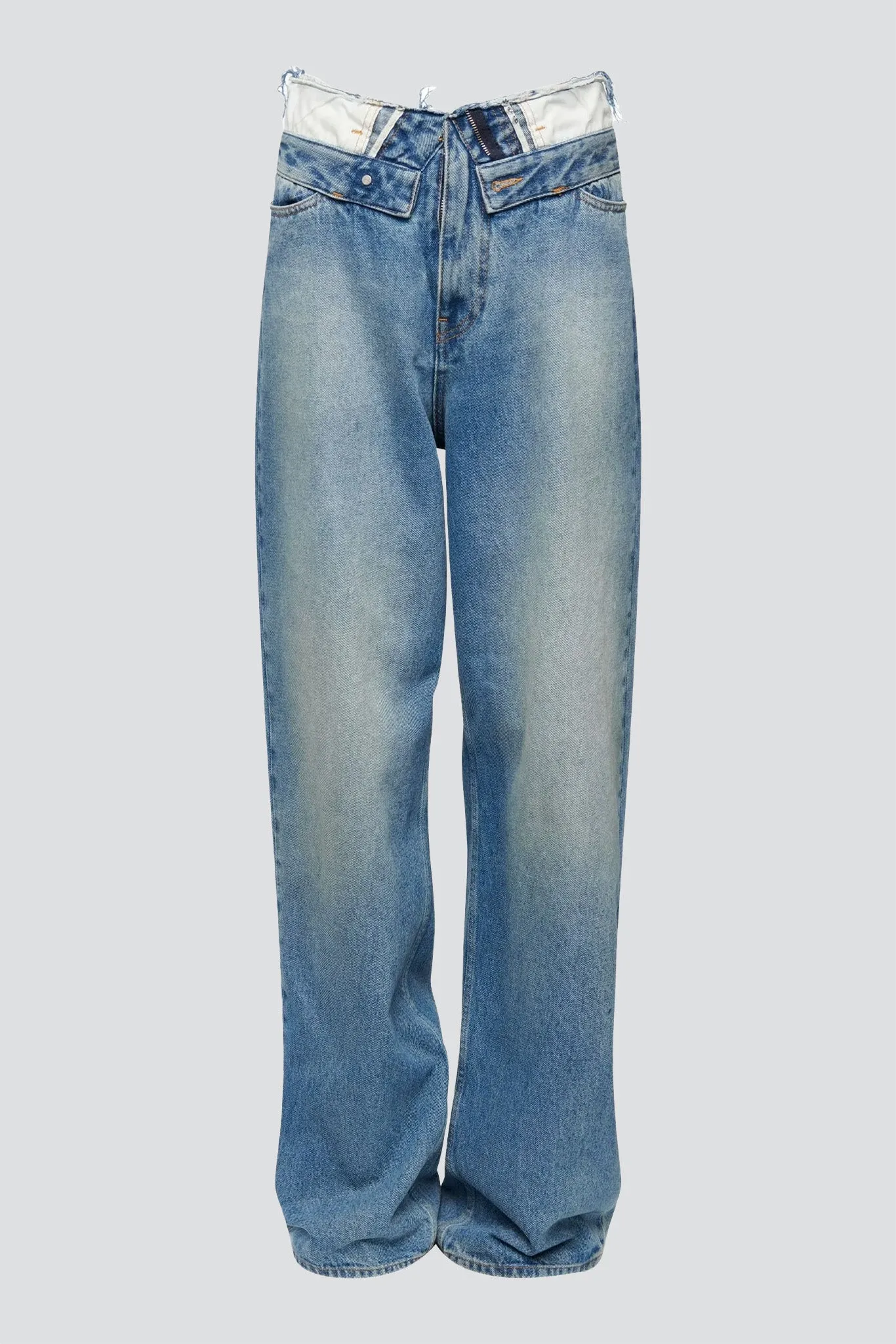 Light Blue Pants 5 Pocket sold by Assembly New York product image thumbnail 2
