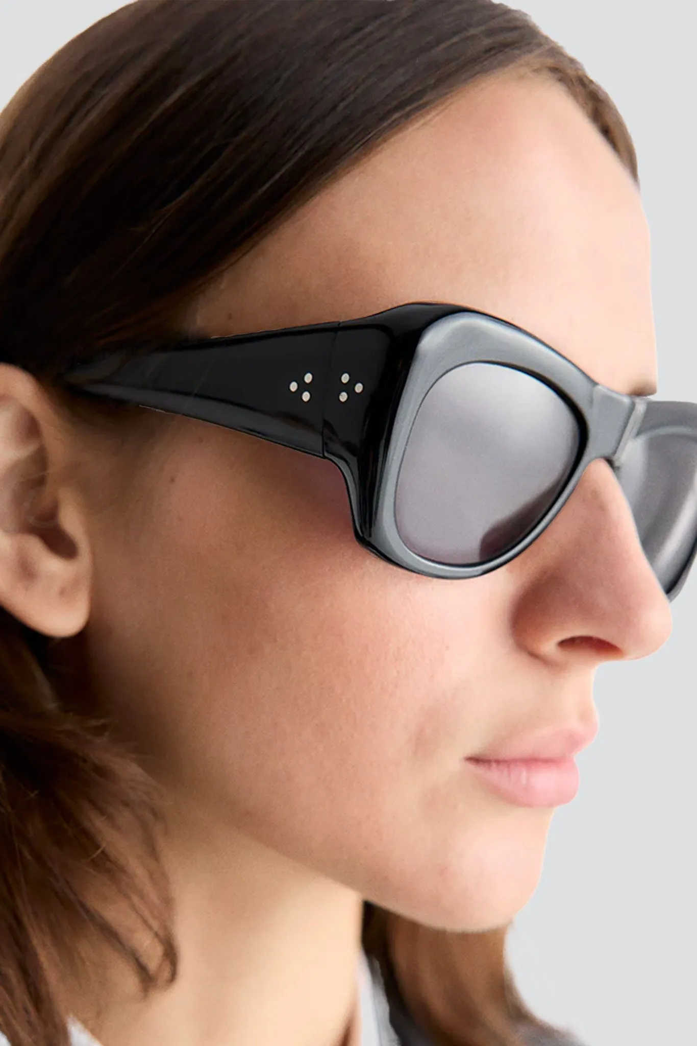 Acetate Black Nazim Sunglasses sold by Assembly New York product image thumbnail 4