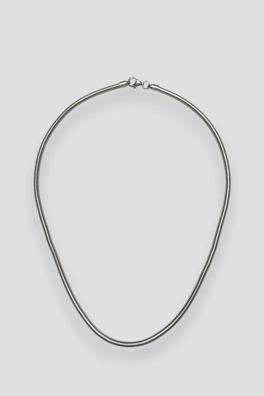 Sterling Silver Snake Chain Necklace made by Vintage