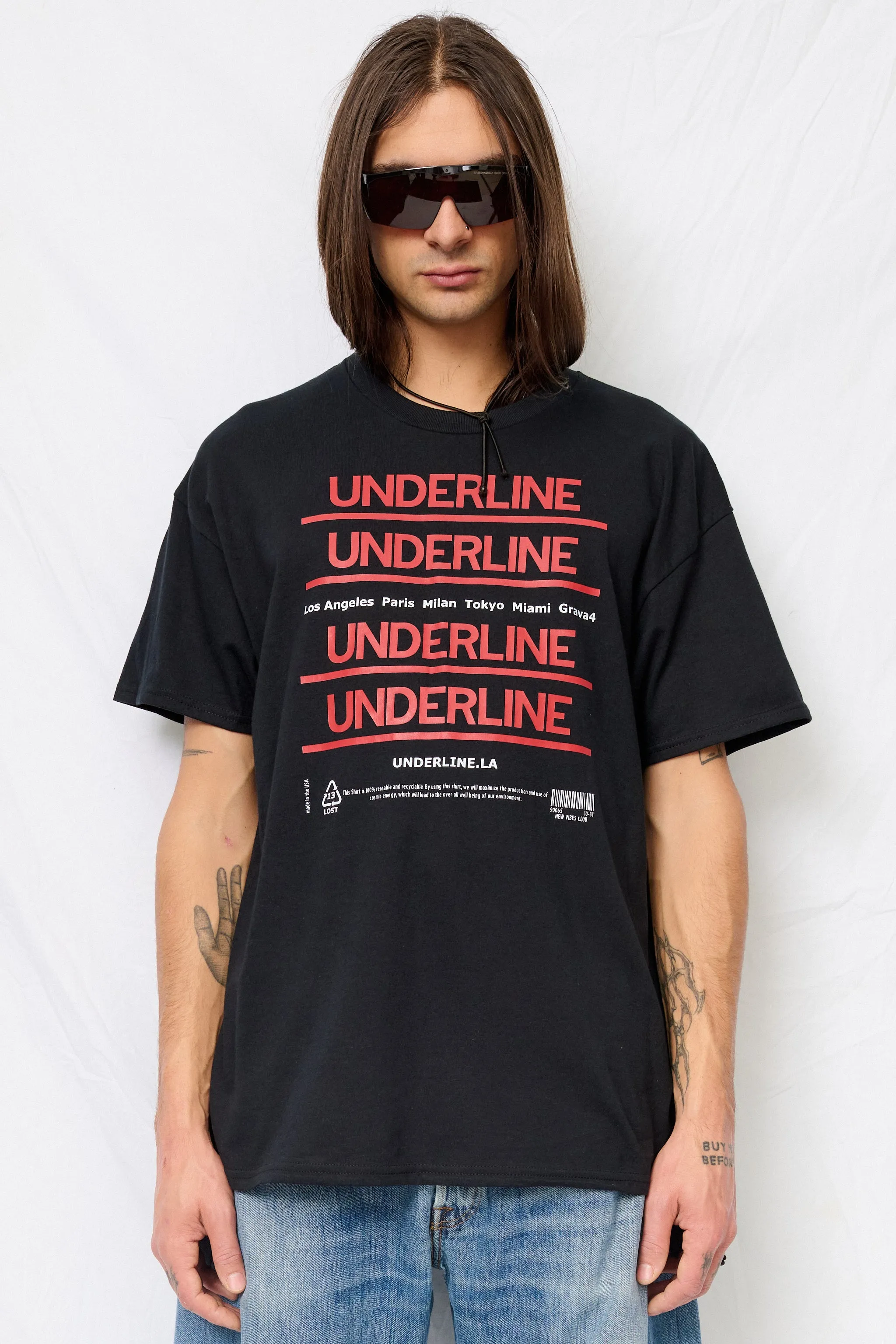 Black T-Shirt sold by Assembly New York product image thumbnail 4