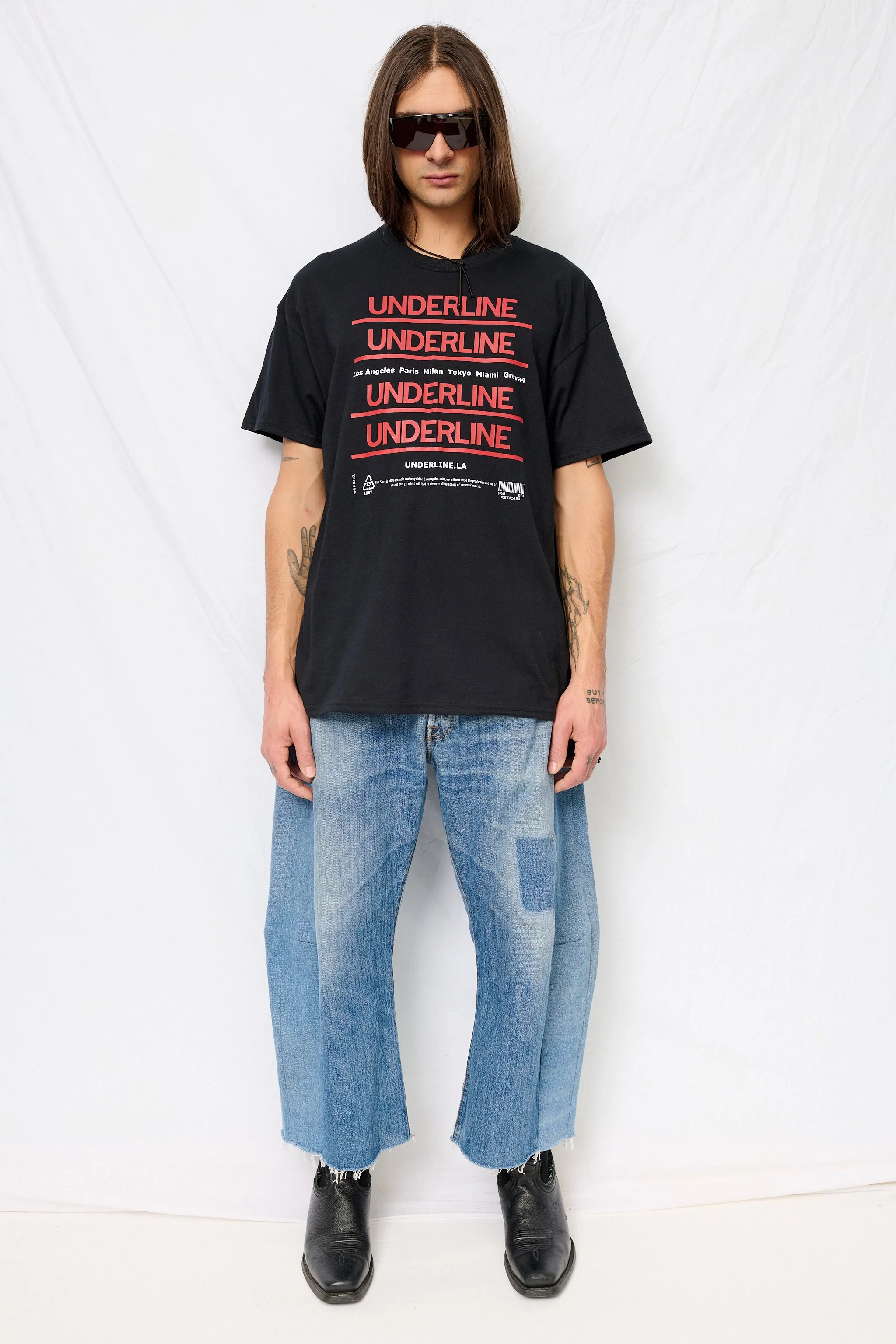 Black T-Shirt sold by Assembly New York product image thumbnail 2