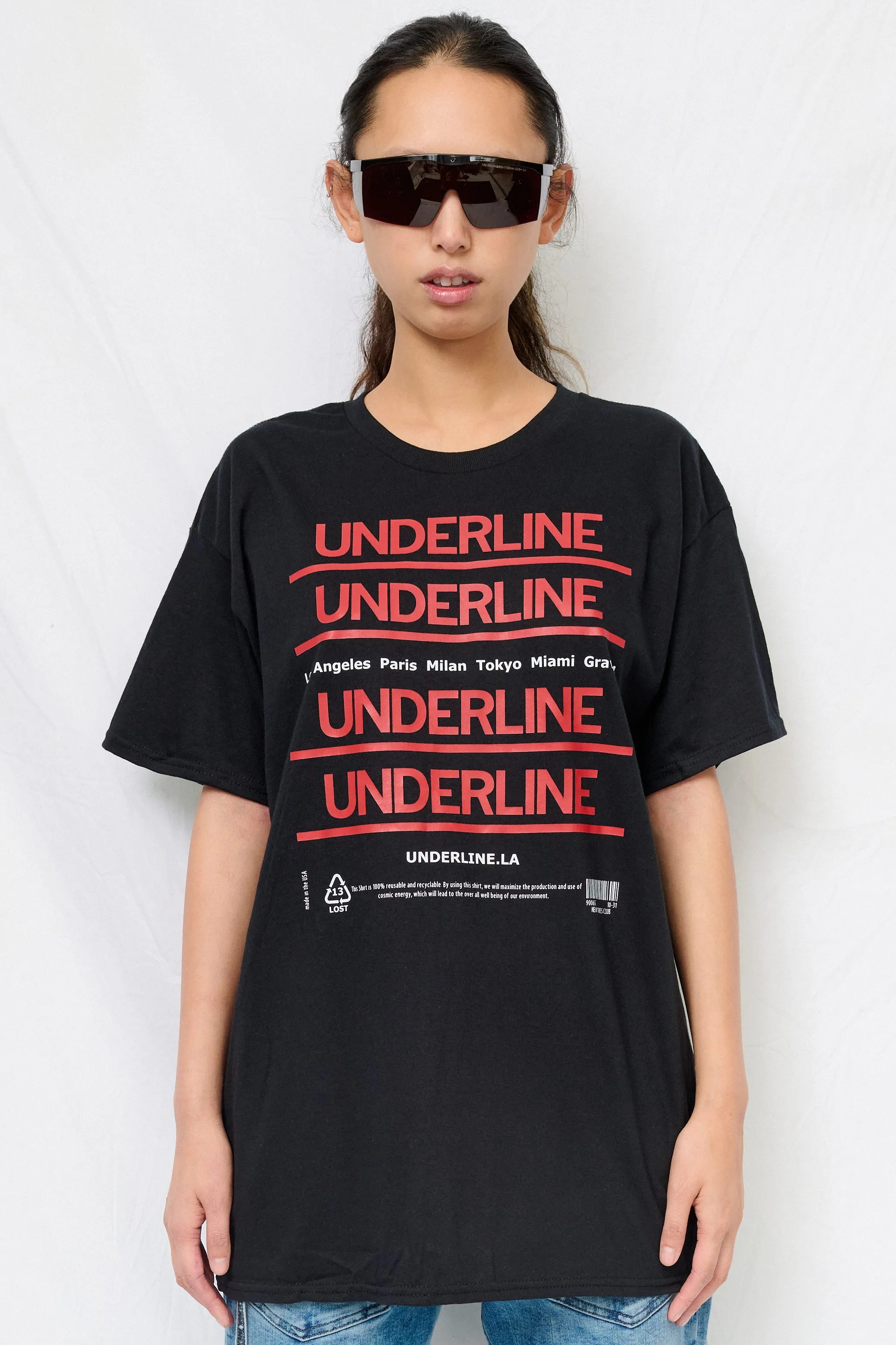 Black T-Shirt sold by Assembly New York product image thumbnail 5