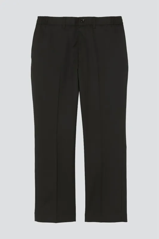 Black Tapered Pants made by Assembly New York
