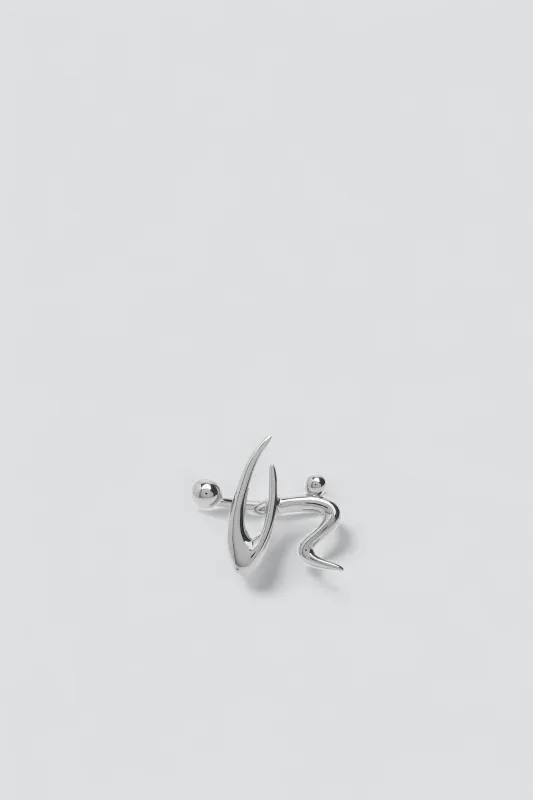 Sterling Cyber Ring made by Assembly New York