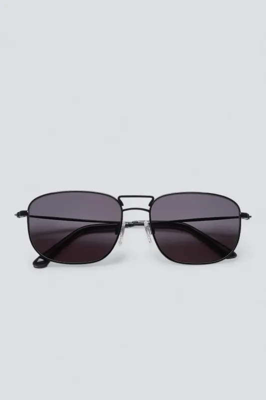 Acetate Giorgio - Black/Transparent Grey made by Sun Buddies