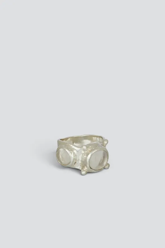 Sterling Silver Pulp Ring made by Mondo Mondo
