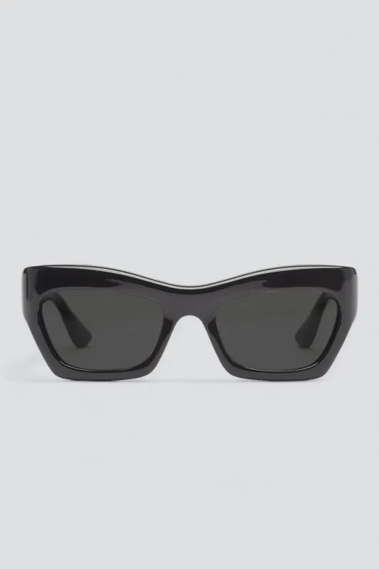 Acetate Black Ayreen Sunglasses made by Port Tanger