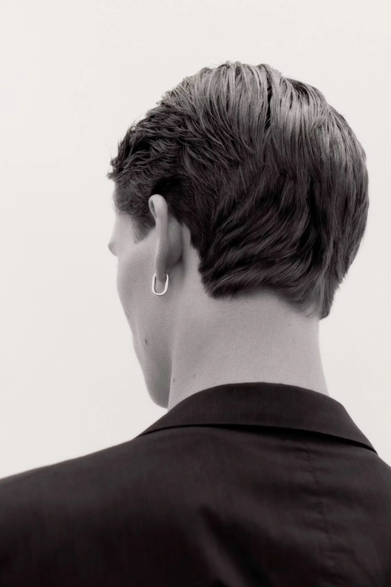 Silver Slick Earring sold by Assembly New York product image thumbnail 3
