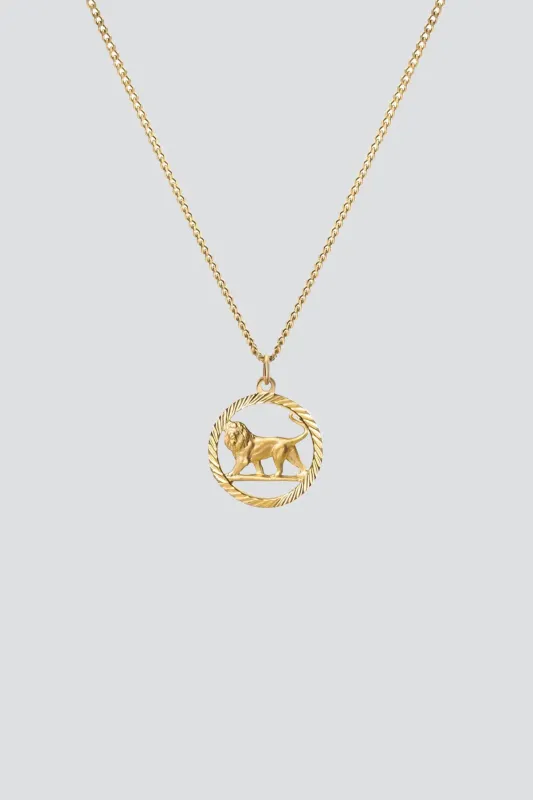 Gold Vermeil Lev Pendant made by Miansai