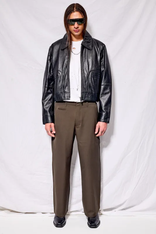 Black Gable Jacket made by Assembly New York