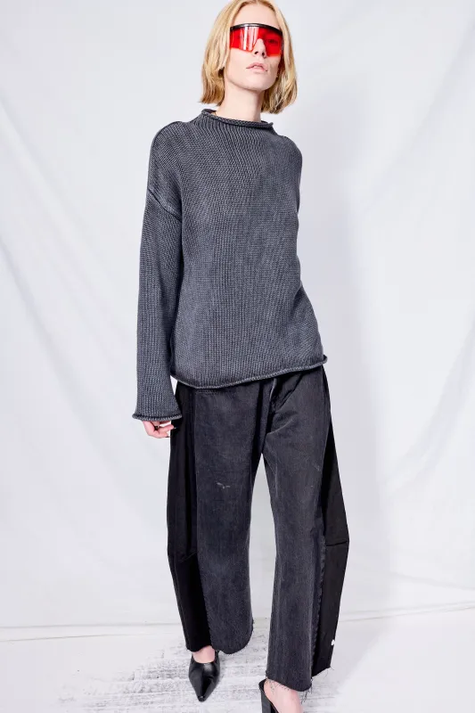 Black Lamis Sweater made by DEMYLEE