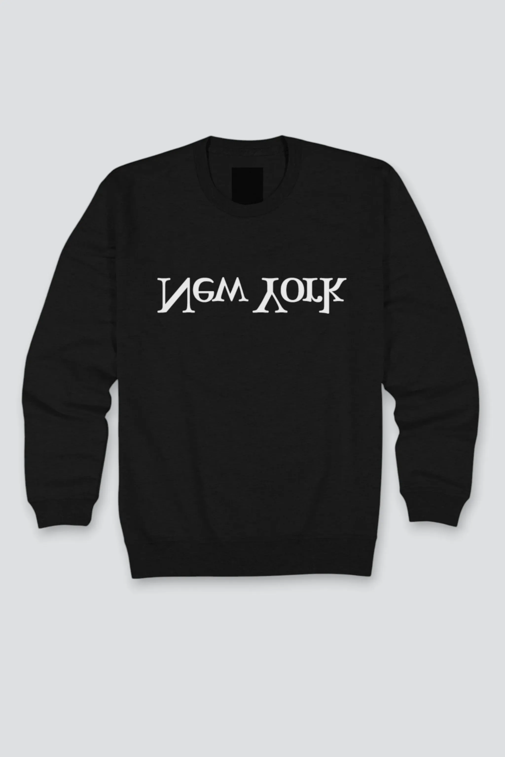 Black New York Logo Sweatshirt sold by Assembly New York