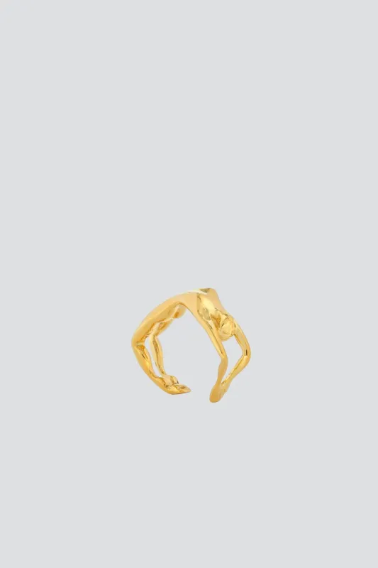 18K Gold Vermeil Louise Ring made by Assembly New York