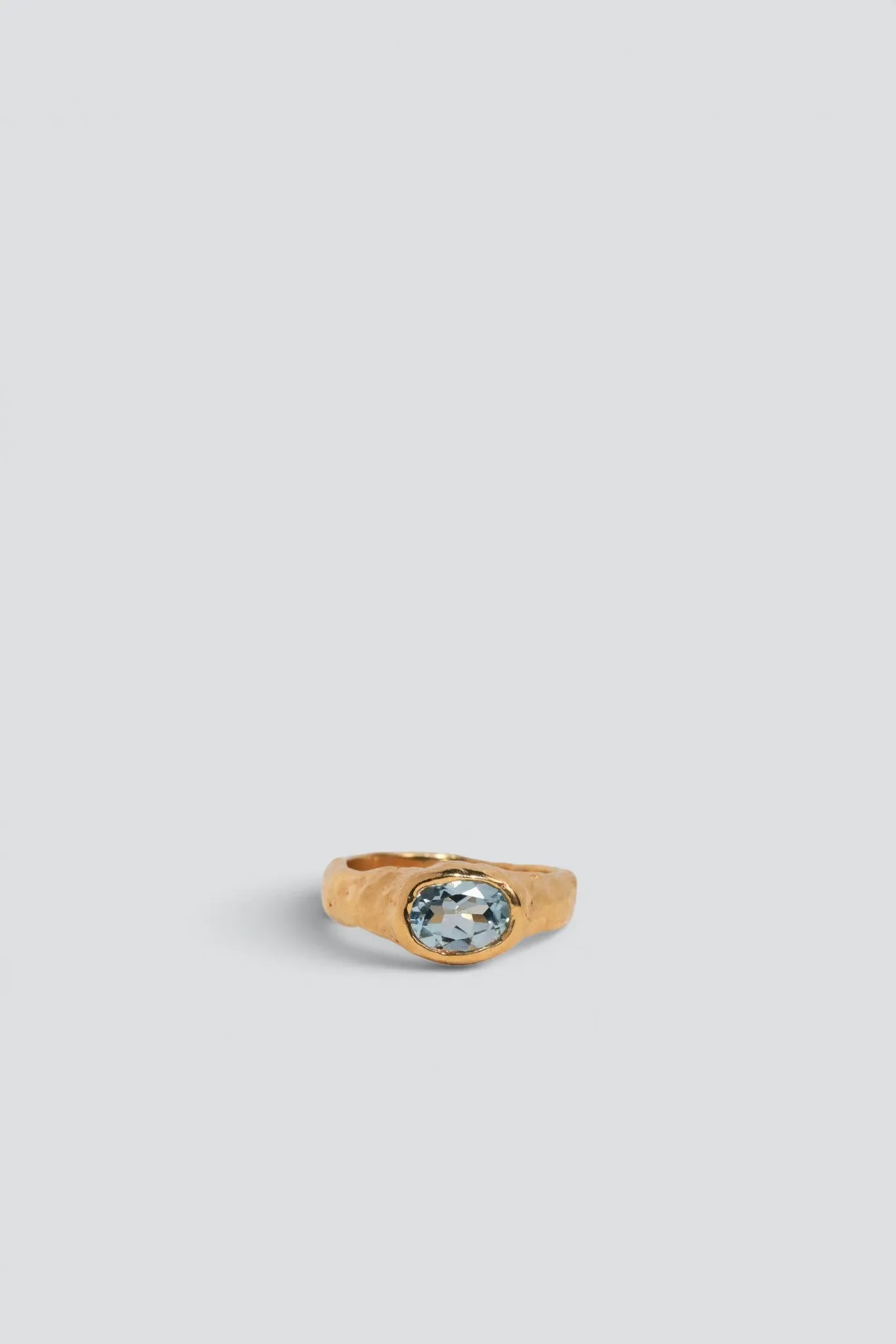 Gold/Blue Topaz Summer Ring sold by Assembly New York