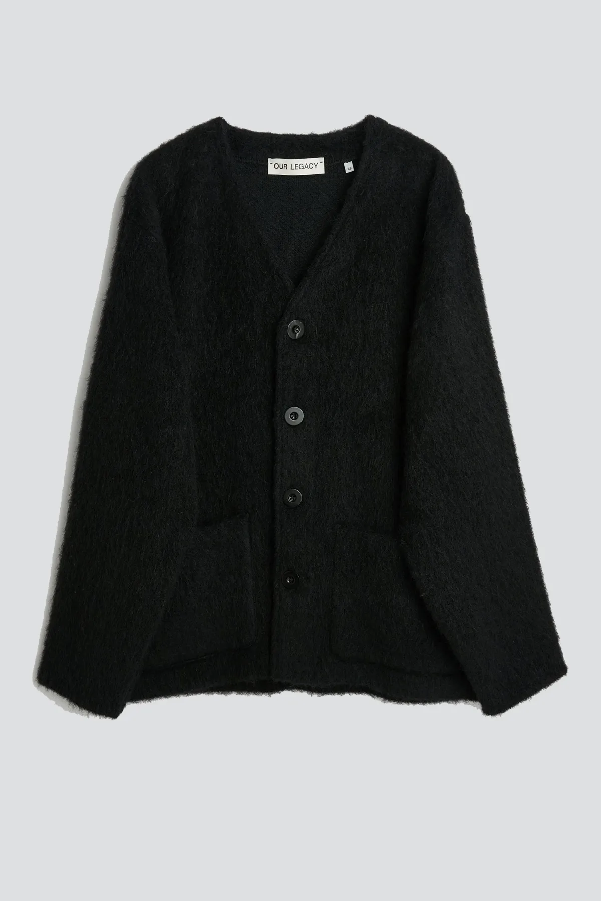 Black Mohair Cardigan sold by Assembly New York product image thumbnail 2