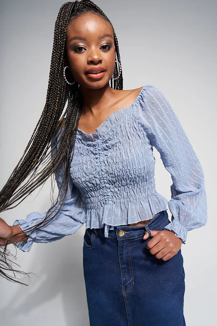 Ruched Blouse sold by Rage product image thumbnail 3