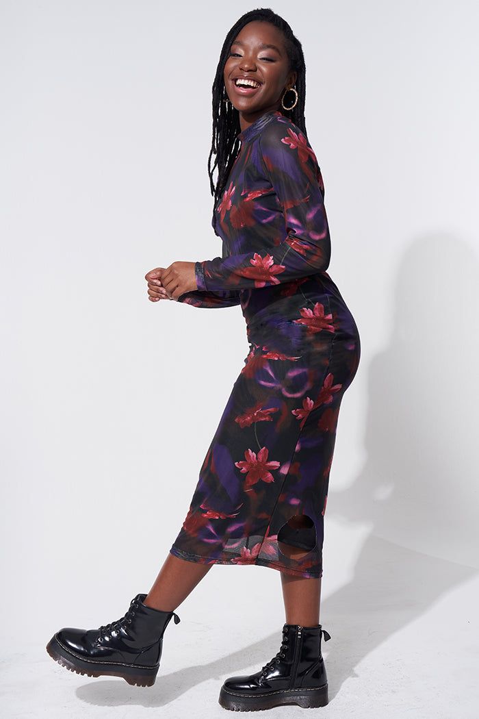 Mesh Midi Skirt sold by Rage product image thumbnail 2