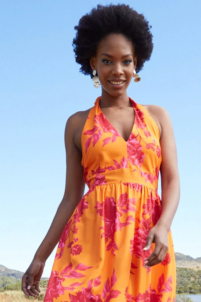 Halter Neck Maxi Dress sold by Rage product image thumbnail 3