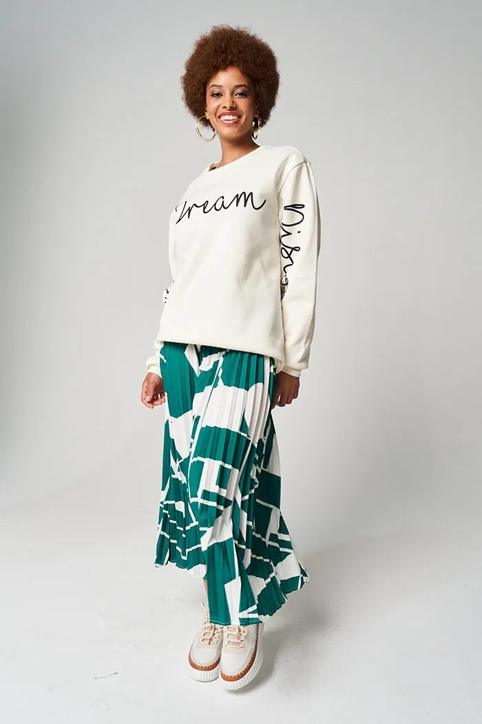 Pleated Midi Skirt sold by Rage product image thumbnail 2