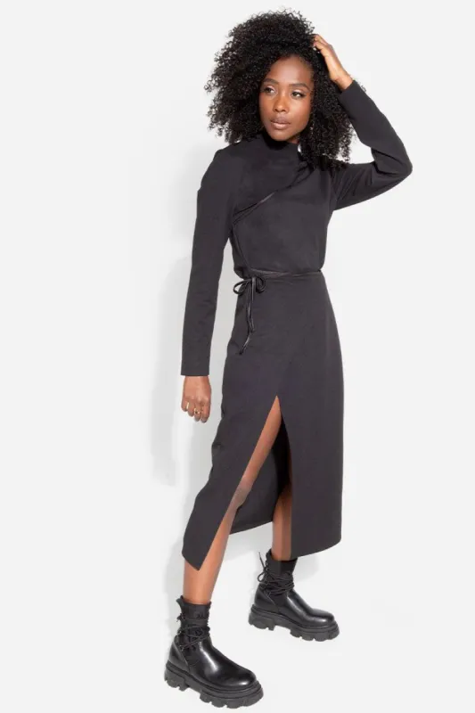 Wrap Midi Dress sold by Rage