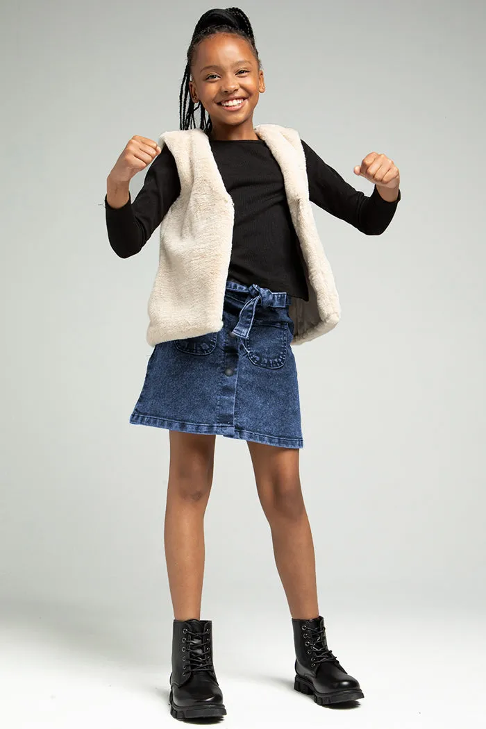 Denim skirt sold by Rage