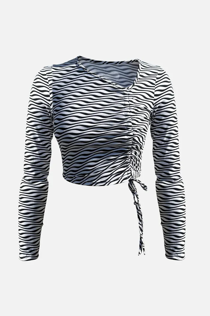 Asymmetrical Top sold by Rage