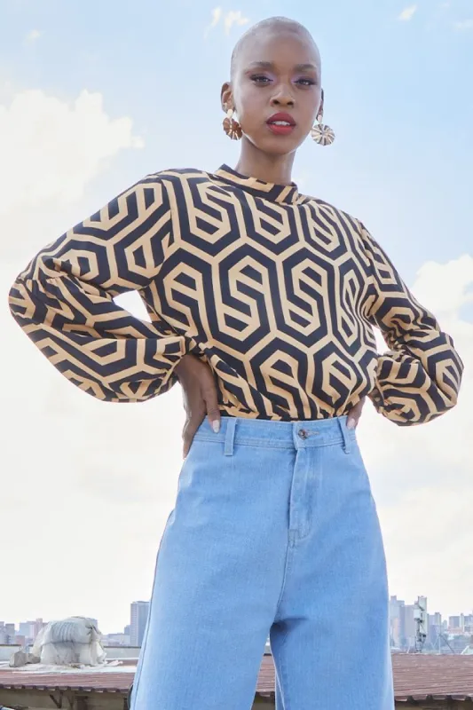 Bell Sleeve Blouse sold by Rage