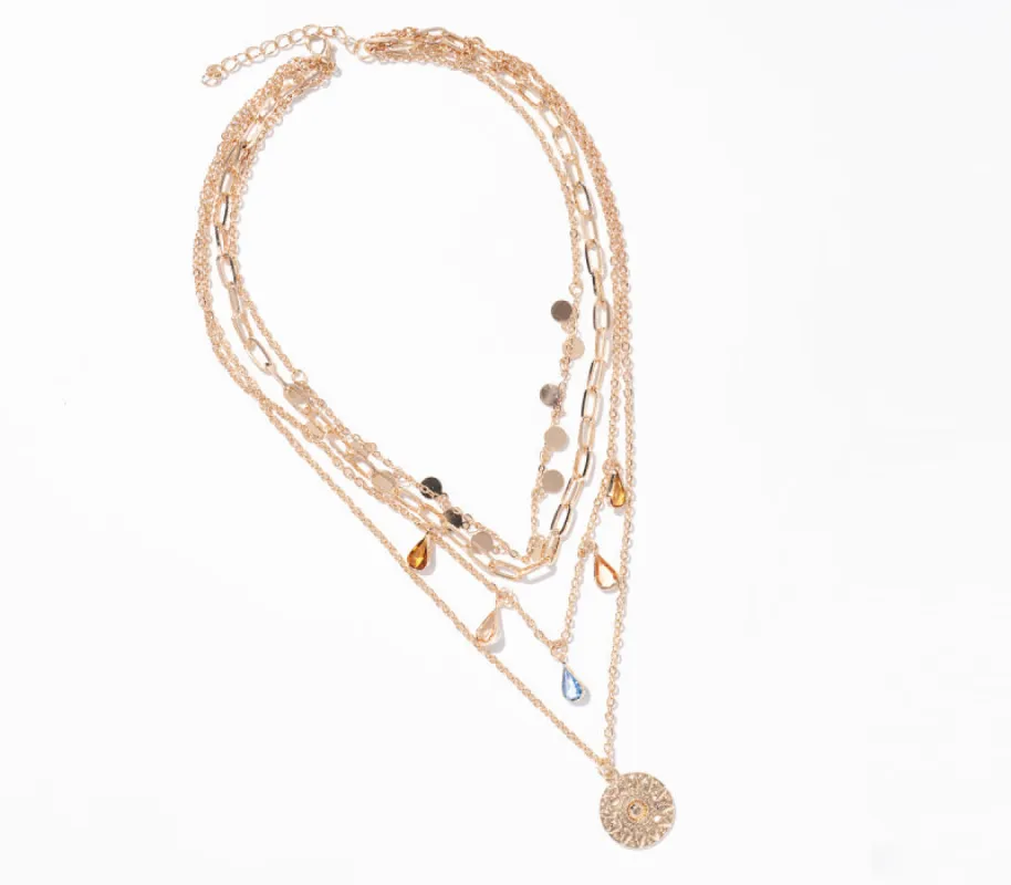 Multi-Layered Necklace sold by Rage