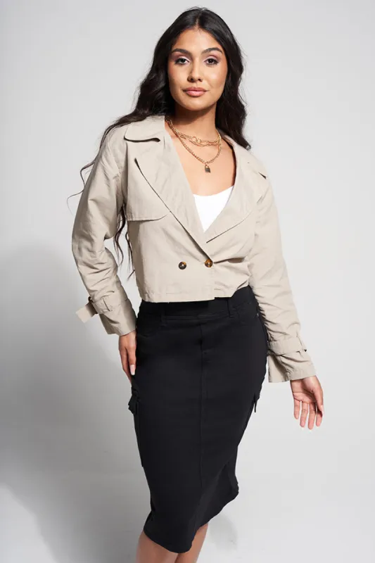 High Waisted Midi Skirt sold by Rage